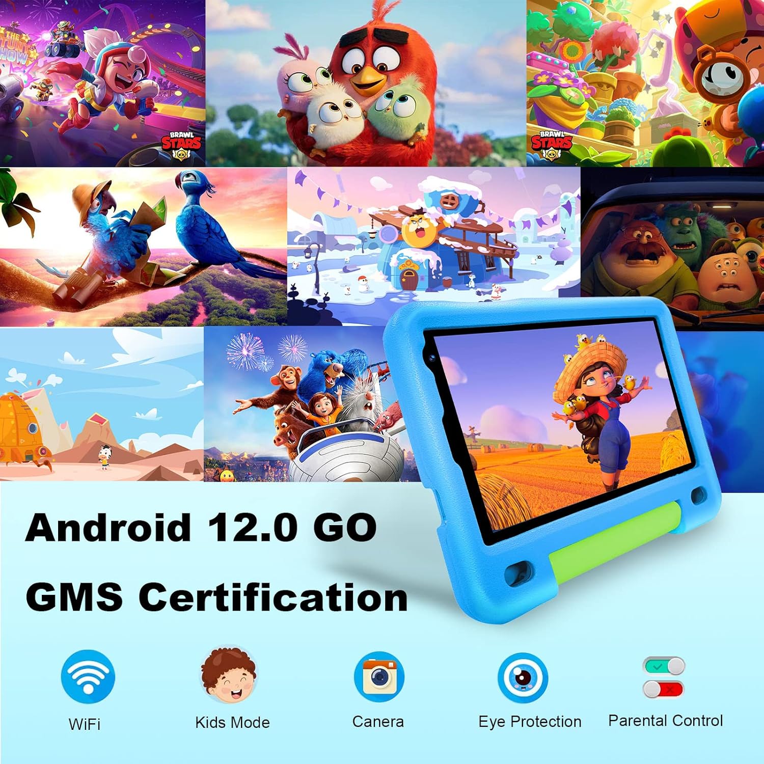 Tablet Bambini Android 12, Tablet 8 Pollici con WiFi 4GB RAM 64GB/TF 128GB ROM, Kid Tablet in offerta Controllo Parentale, Giochi Educativi, Doppia Fotocamera, Tablet WiFi offerte Custodia(Rosa) Tablet Bambini Android 12, Tablet 8 Pollici con WiFi 4GB RAM 64GB/TF 128GB ROM, Kid Tablet in offerta Controllo Parentale, Giochi Educativi, Doppia Fotocamera, Tablet WiFi offerte Custodia(Rosa)