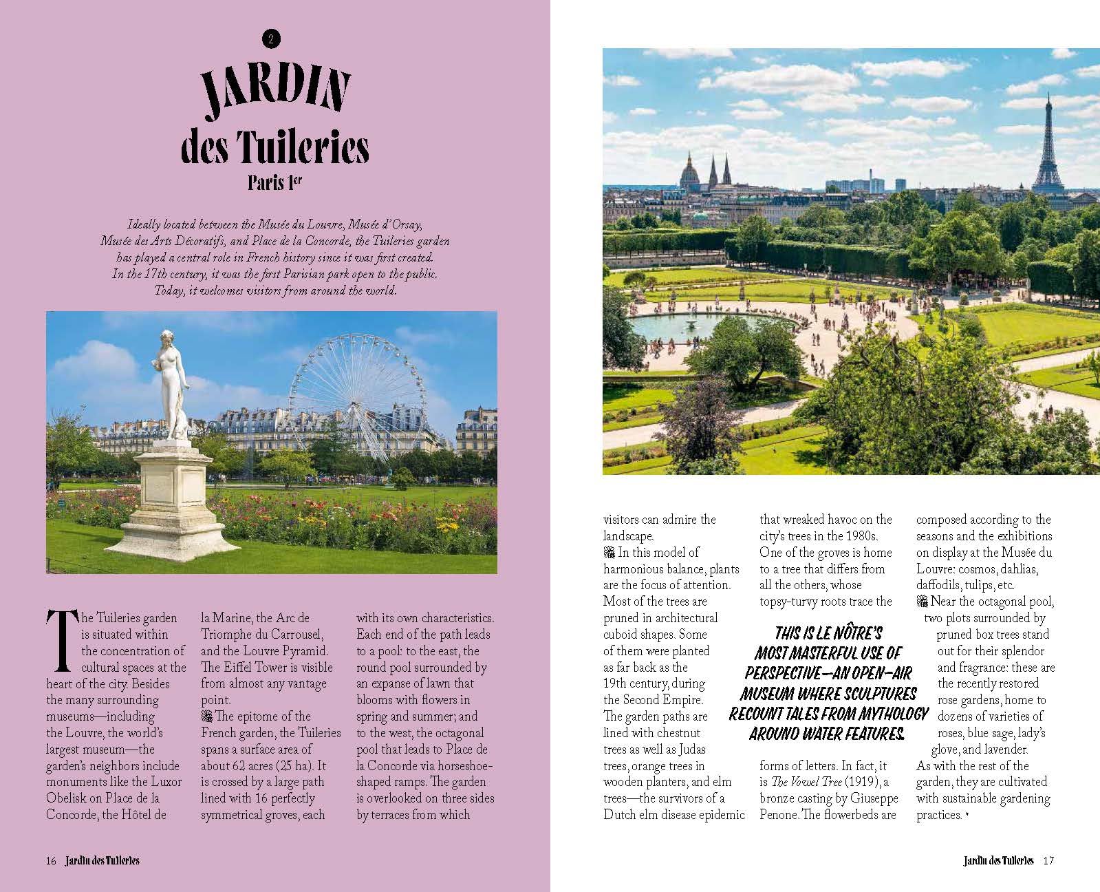 The Most Beautiful Gardens of Paris