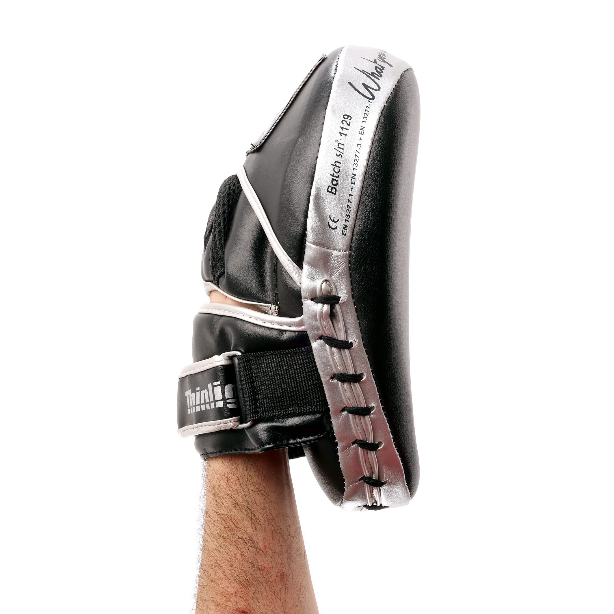 Montana THINLIGHT Pattes d Ours Boxe Sports de Combat, Noir, 18 cm x 16.4, Taille Unique EU