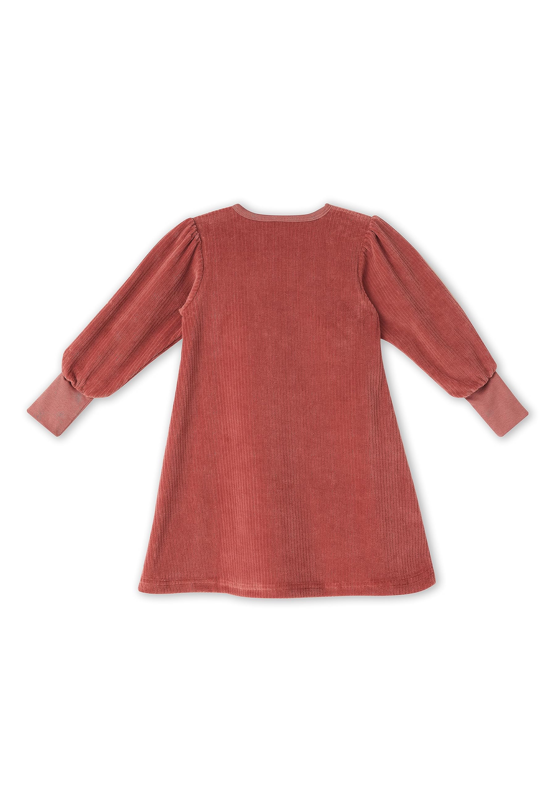 Leela Cotton Cordkleid, Bordeaux Vestire Bambine e Ragazze