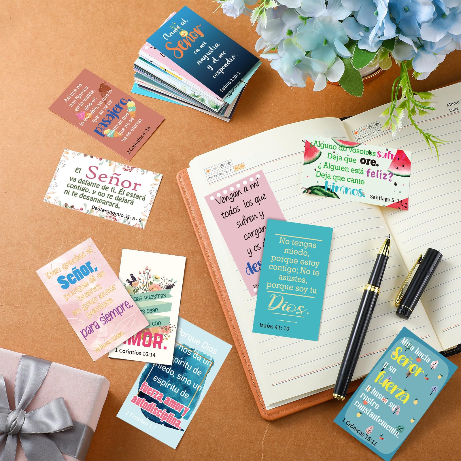 240 tarjetas con versículos bíblicos en español, tarjetas de felicitación de oración en español con versículos bíblicos surtidos Versículos Bíblicos En Español, iglesia, regalos cristianos