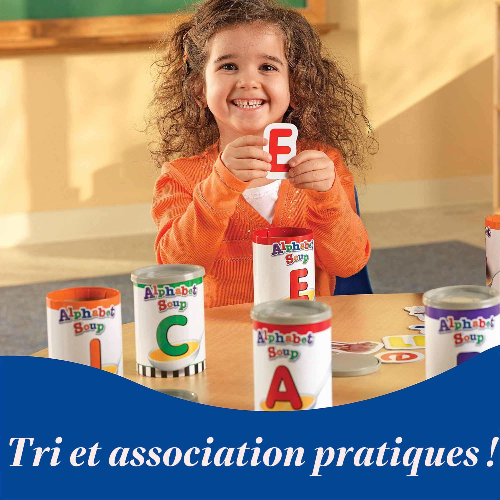 Learning Resources Jeu de tri Soupe de l’Alphabet