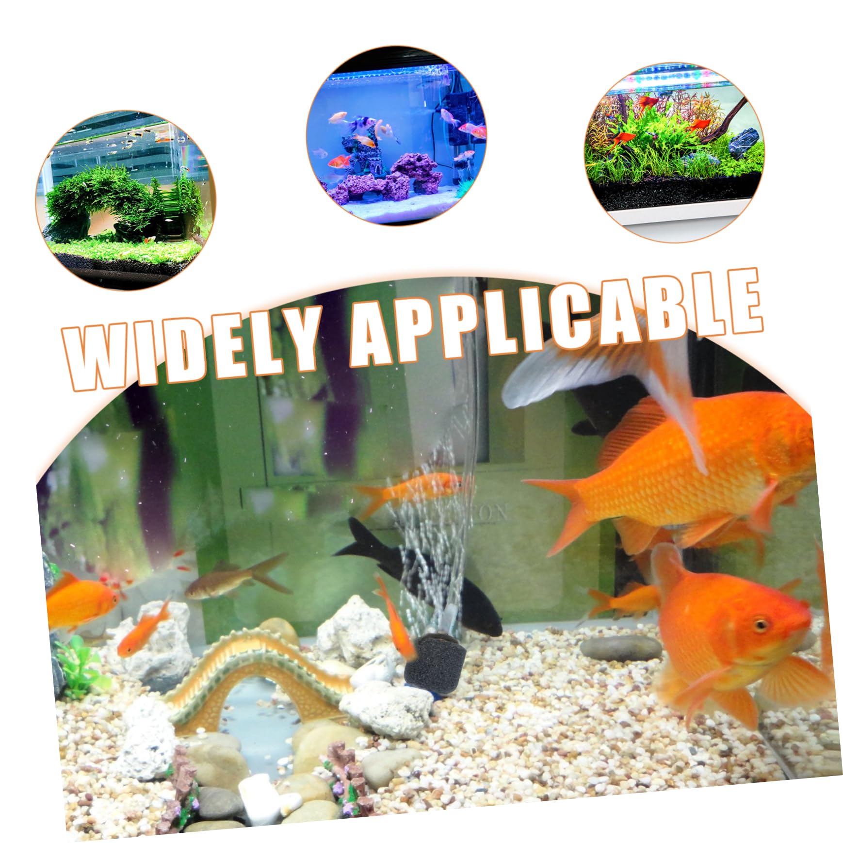 POPETPOP 1 Juego De Bomba De Oxígeno para Pecera Tanque De Peces De Plástico Bomba De Aire para Acuario Bomba De Aire Portátil Suministro De Oxígeno para Pecera Aireador para Pecera