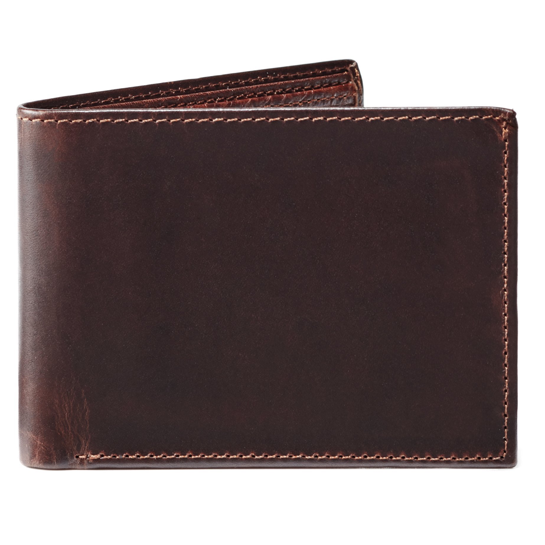 Moore and Giles BI-FOLD Wallet Brompton - Brown Leather