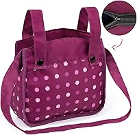 Vista 4 de Bayer Design City Baby Doll Pram, rosa oscuro