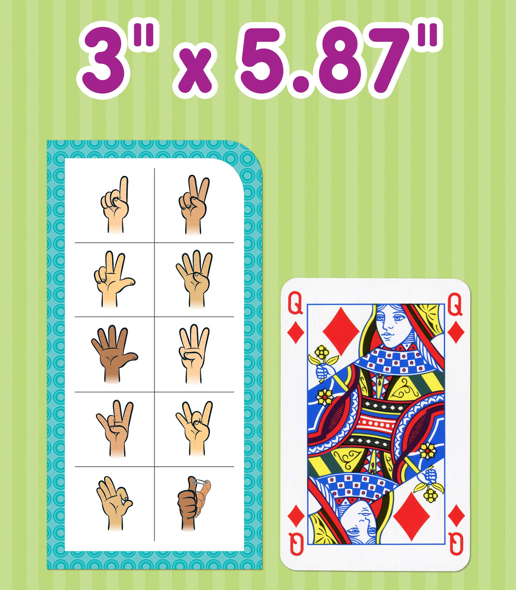 Carson Dellosa American Sign Language Flash Cards for Toddlers, 122 ASL