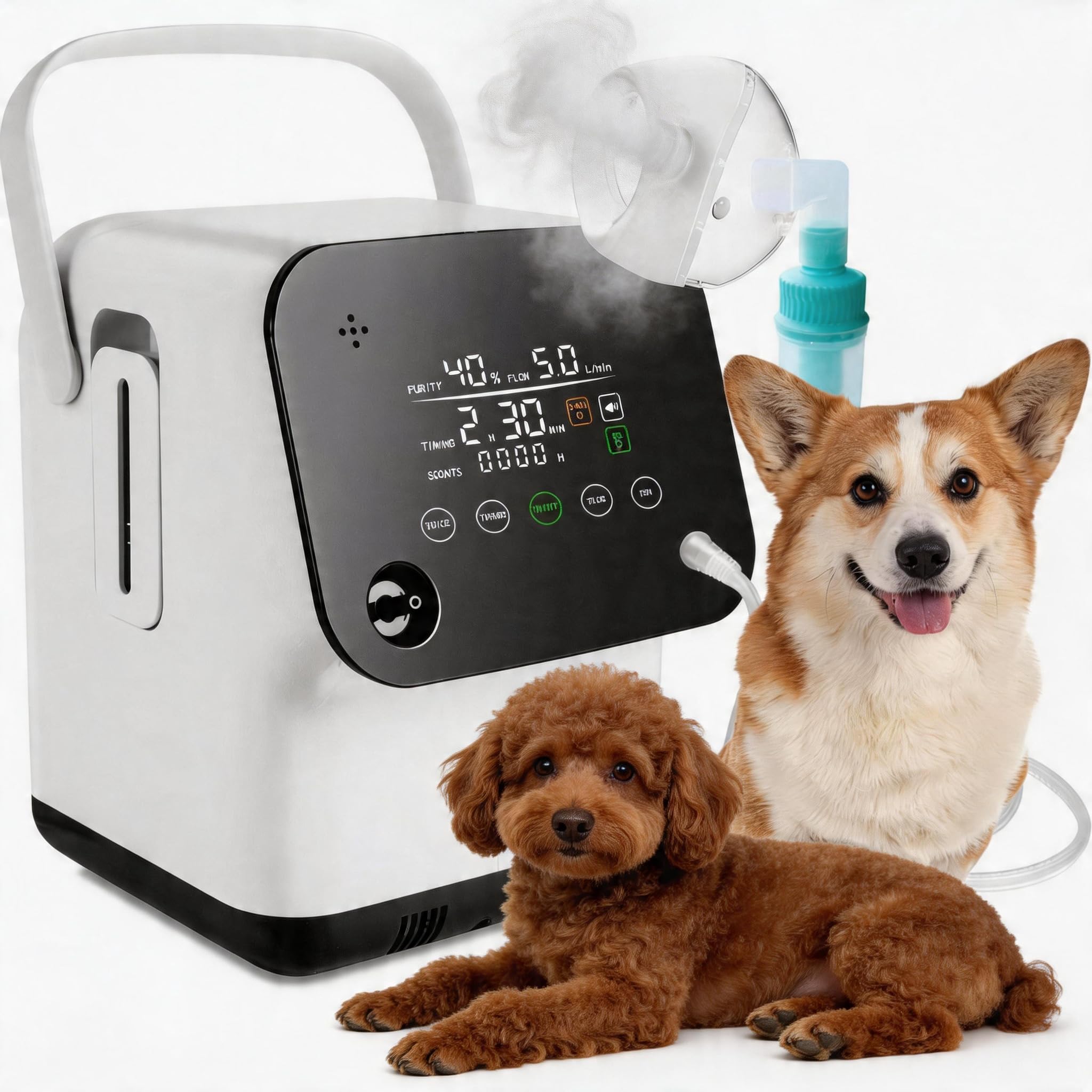 cafelatte　②個口目　ペット用向け・高性能酸素濃縮器 Amazon.co.jp: ペット用 酸素濃縮器・老犬猫対応｜90%酸素生成・72時間