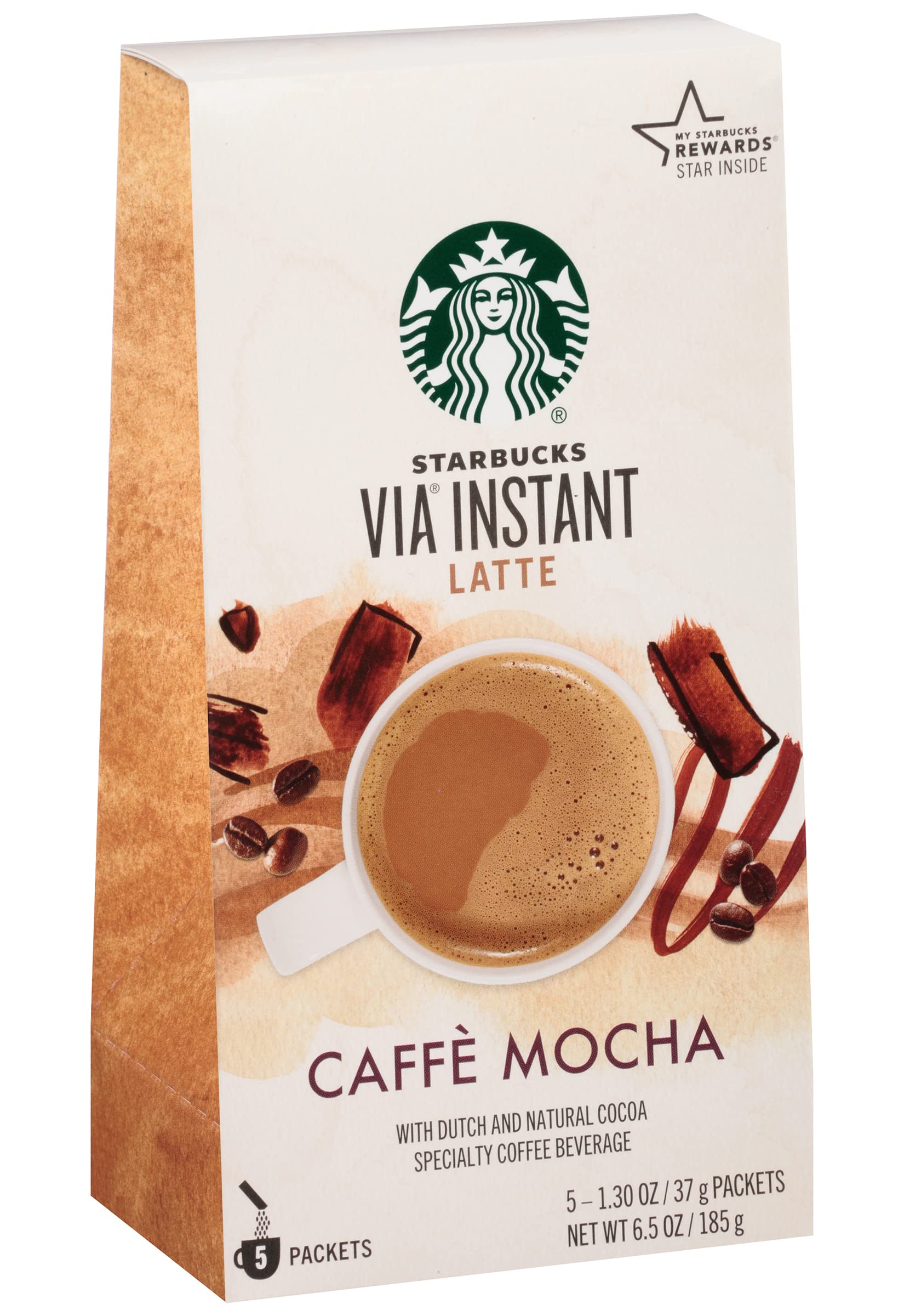 Buy Starbucks Via Instant Latte Packets, Caffe Mocha, Specialty Coffee