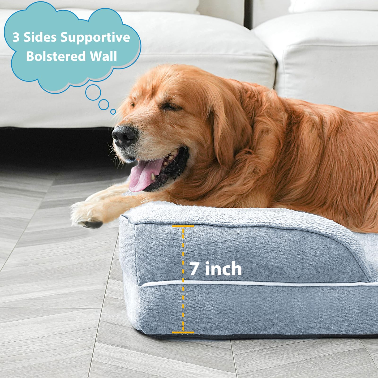 XL Dog Bed Extra Large Dog Bed Orthopedic Dog Beds for Extra Large Dogs
