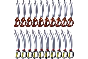 20 Count Inflatable Sword Props for Halloween, Kids Party, Playtime, Etc.