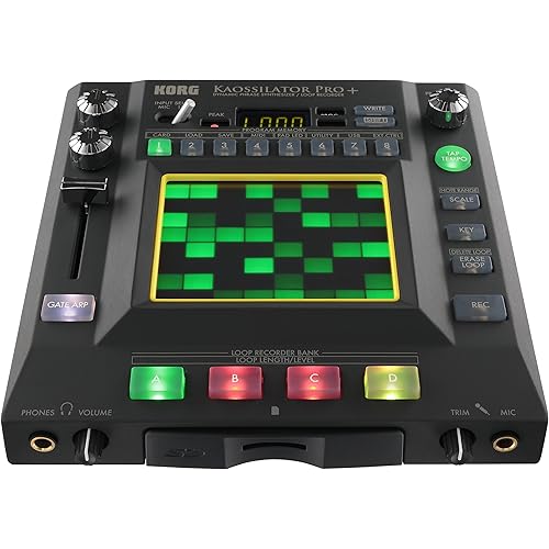Korg Kaossilator Pro+ Dynamic Phrase Synthesizer and Loop Recorder