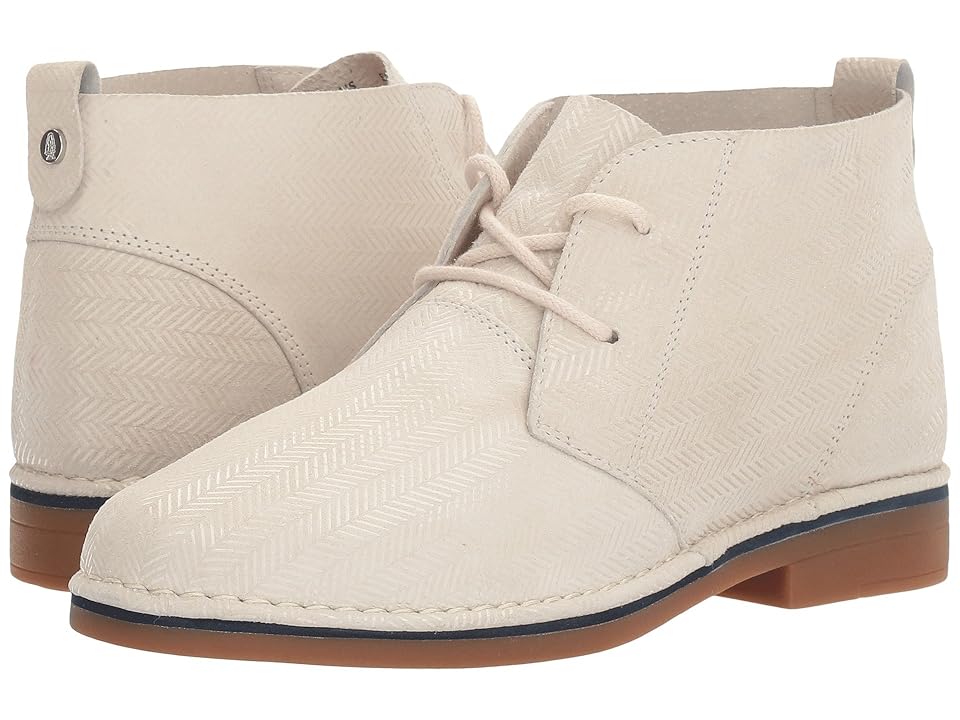 

Hush Puppies Cyra Catelyn (Ivory Herringbone Suede) Women's Lace-up Boots