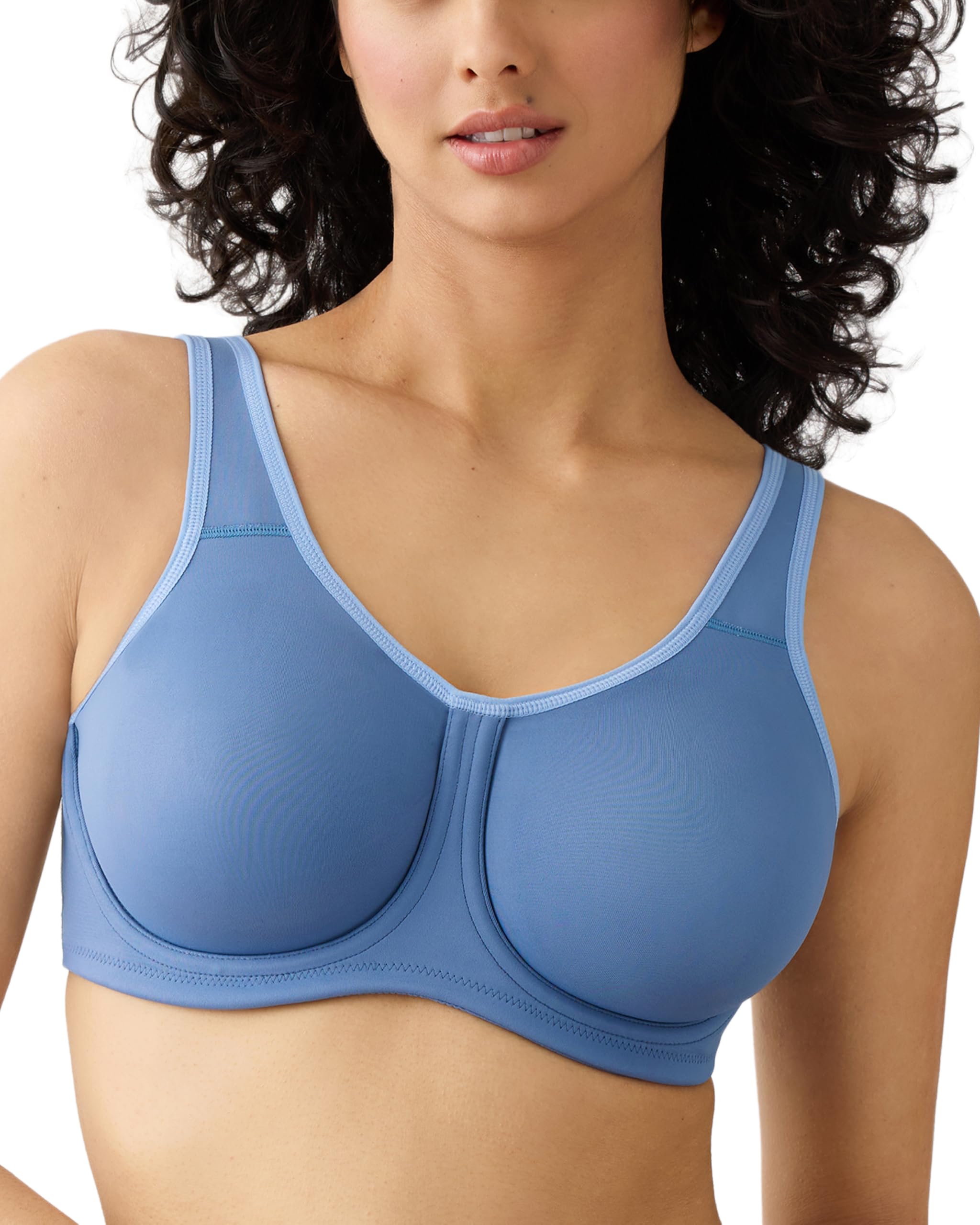 Wacoal Women's Simone Sport Unlined Full Coverage Underwire Sports Bra, 855170
