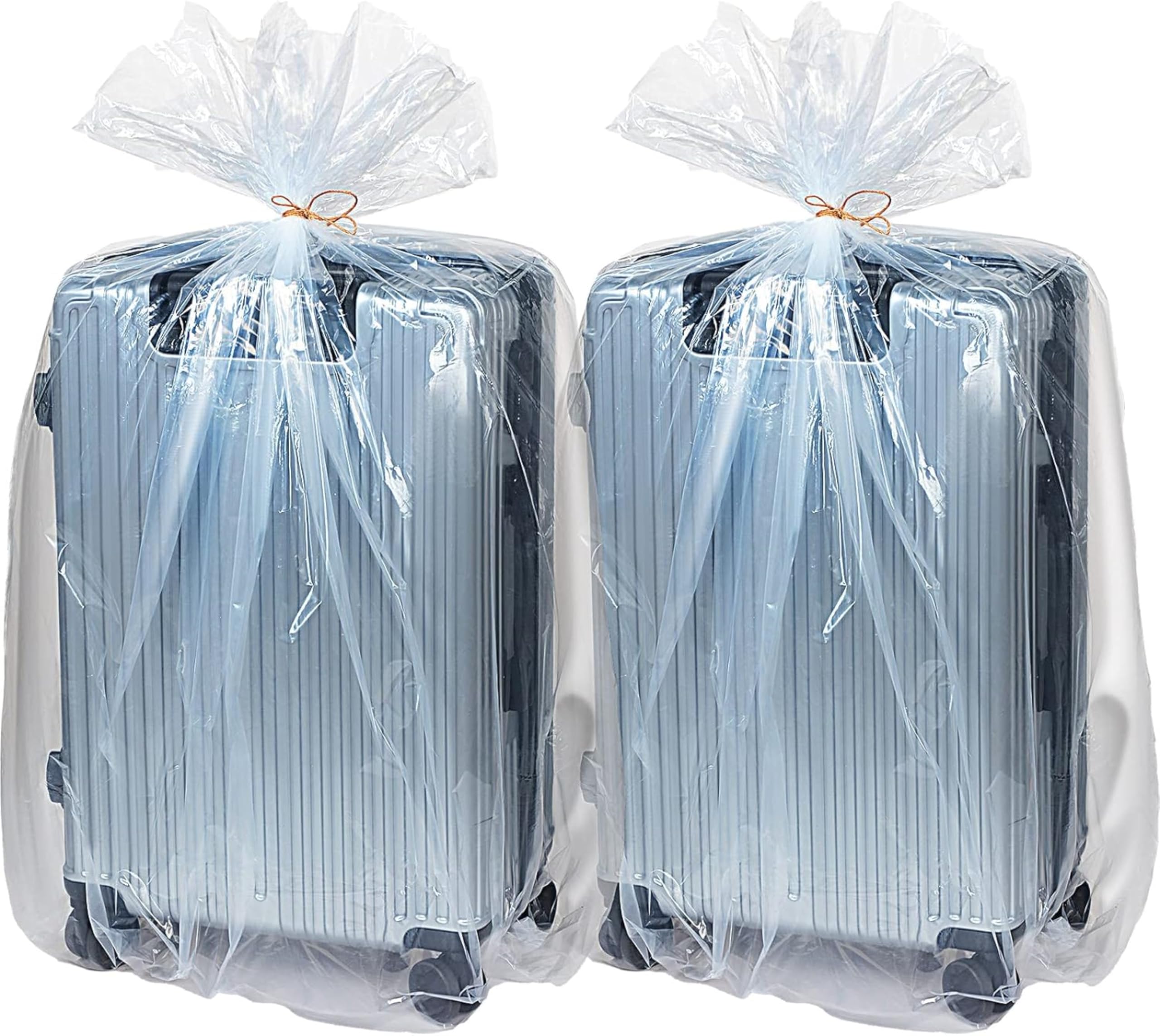 RAAHII 5 piece large size clear Luggage Trolley Travel bag Dustproof suitcase protector cover for almirah storage