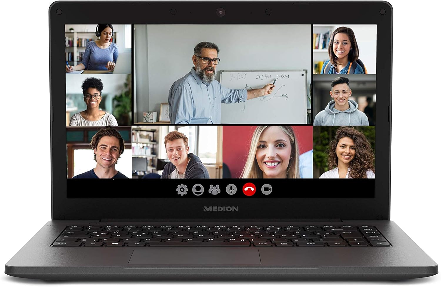 MEDION Notebook PC Portatile E14409, Schermo 14, 1.5 Kg, Intel Core i3-1005G1, RAM 4 GB, SSD 128 GB, Scheda Grafica Intel UHD, Schermo 14 HD LCD, Windows 10s, 1 porta USB 2.0, 2 porte USB 3.0