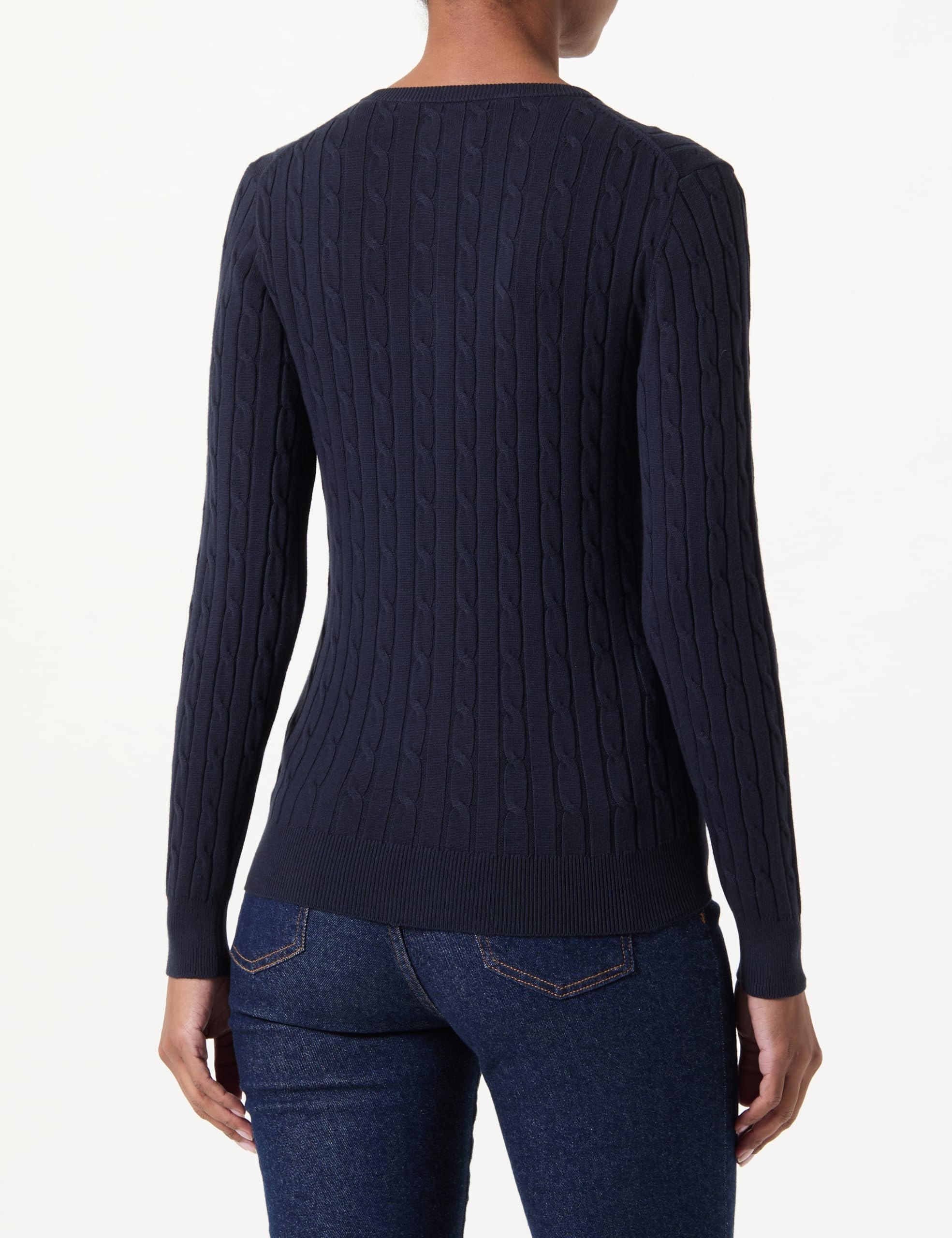 GANT Kardigan Kobiety Stretch Cotton Cable Cardigan