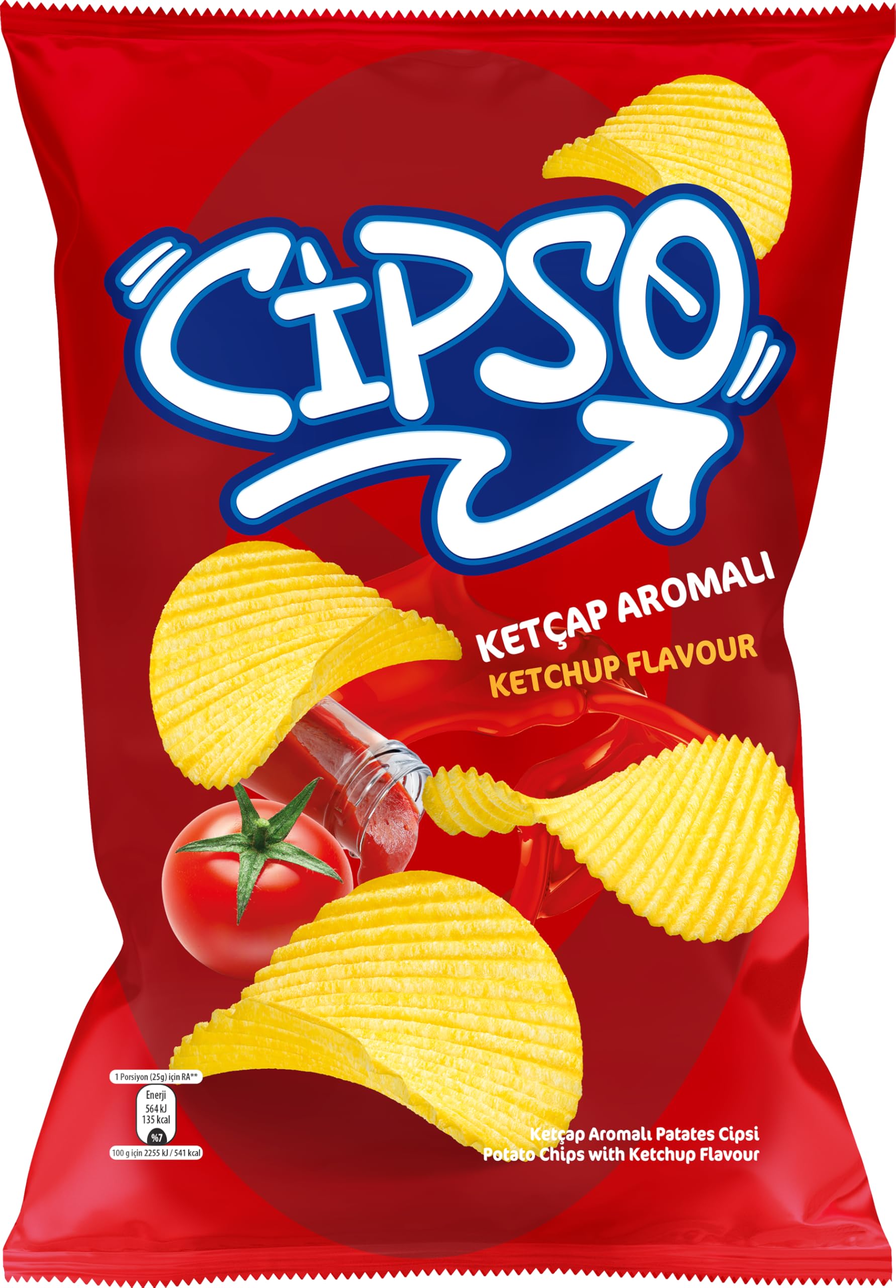 Cipso Tirtirkli Ketçap Super 125 Gram X 21 Adet