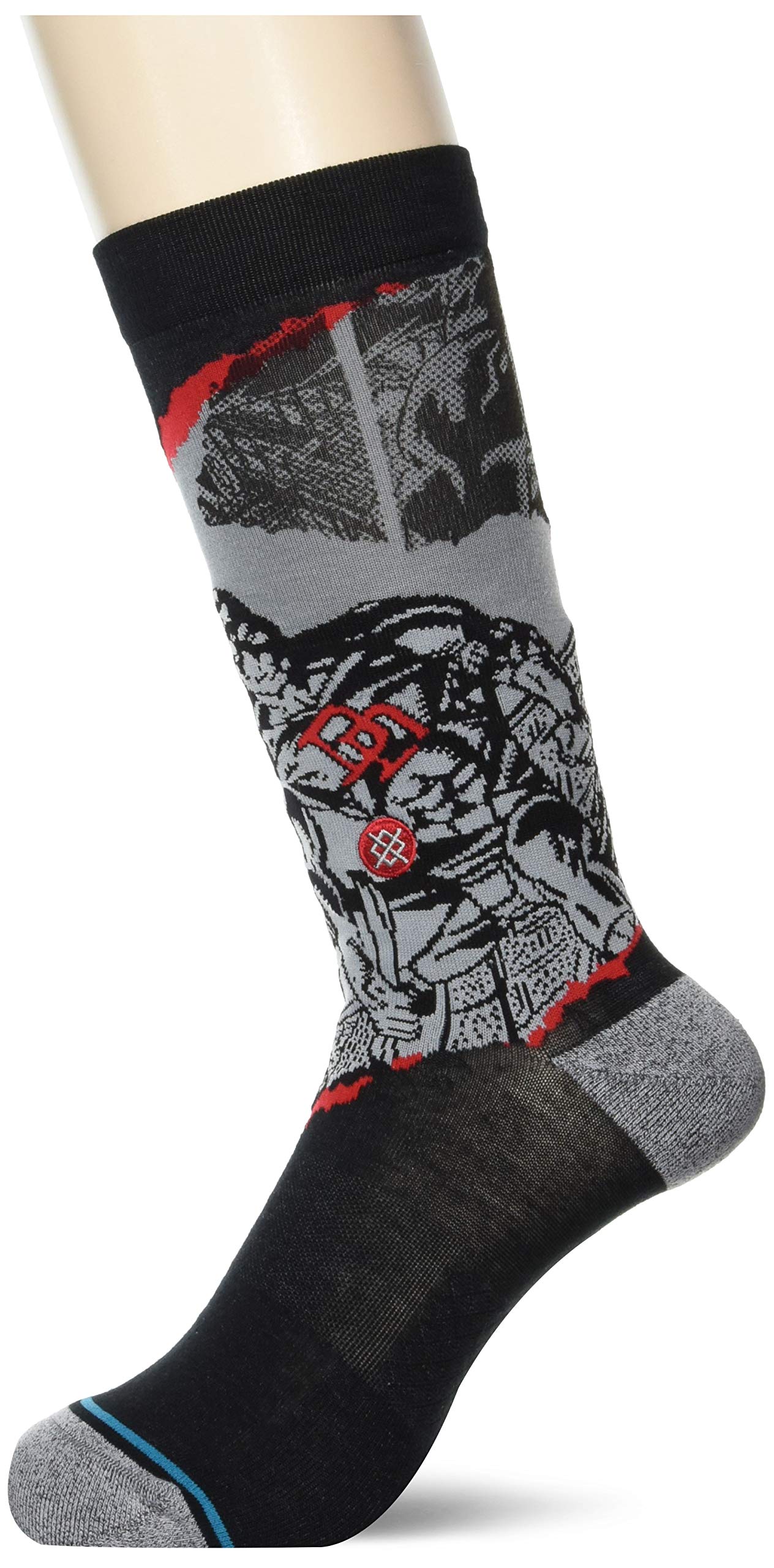 Stance Women's Black The Daredevil Men's Socks Marvel Crew Medium