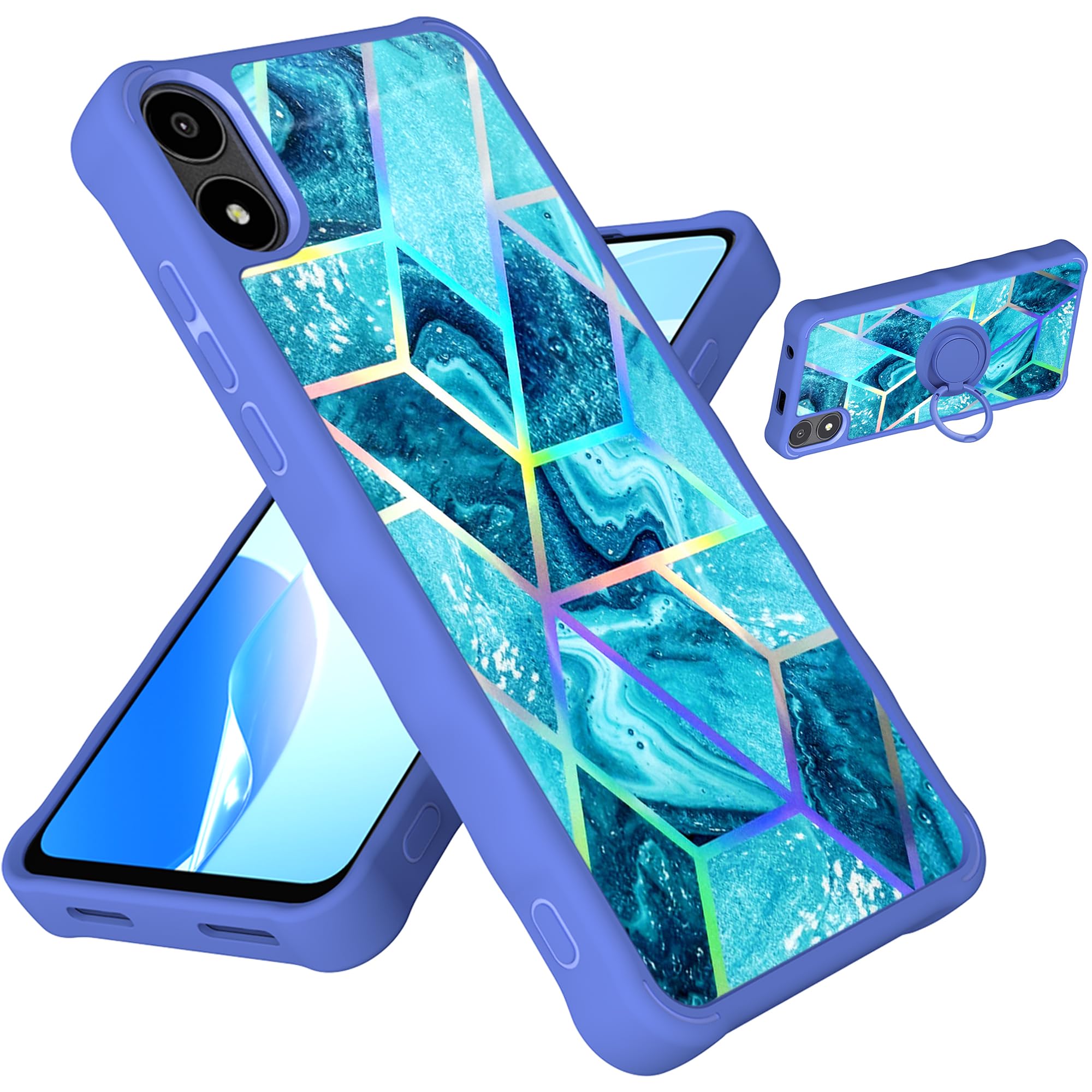 Amazon.com: for AriVoice A67L Case Compatible for Foxx FoxxD A67L Phone  Case Cover [Hard PC + Soft Silicone][Ring Support] [Colorful Reflect Light]  IMDL-LS : Cell Phones & Accessories