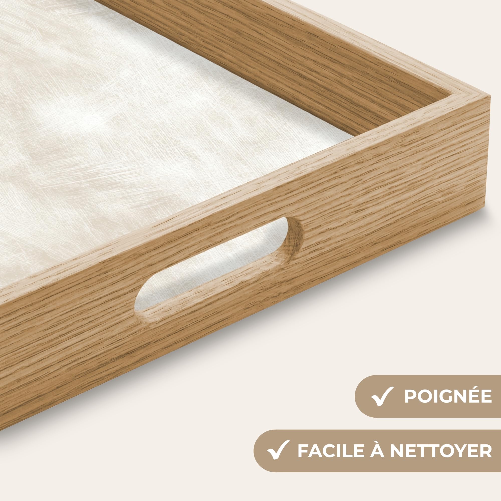 Plateau De Service Plateaux Repas Bois Decoratif Table Dejeuner