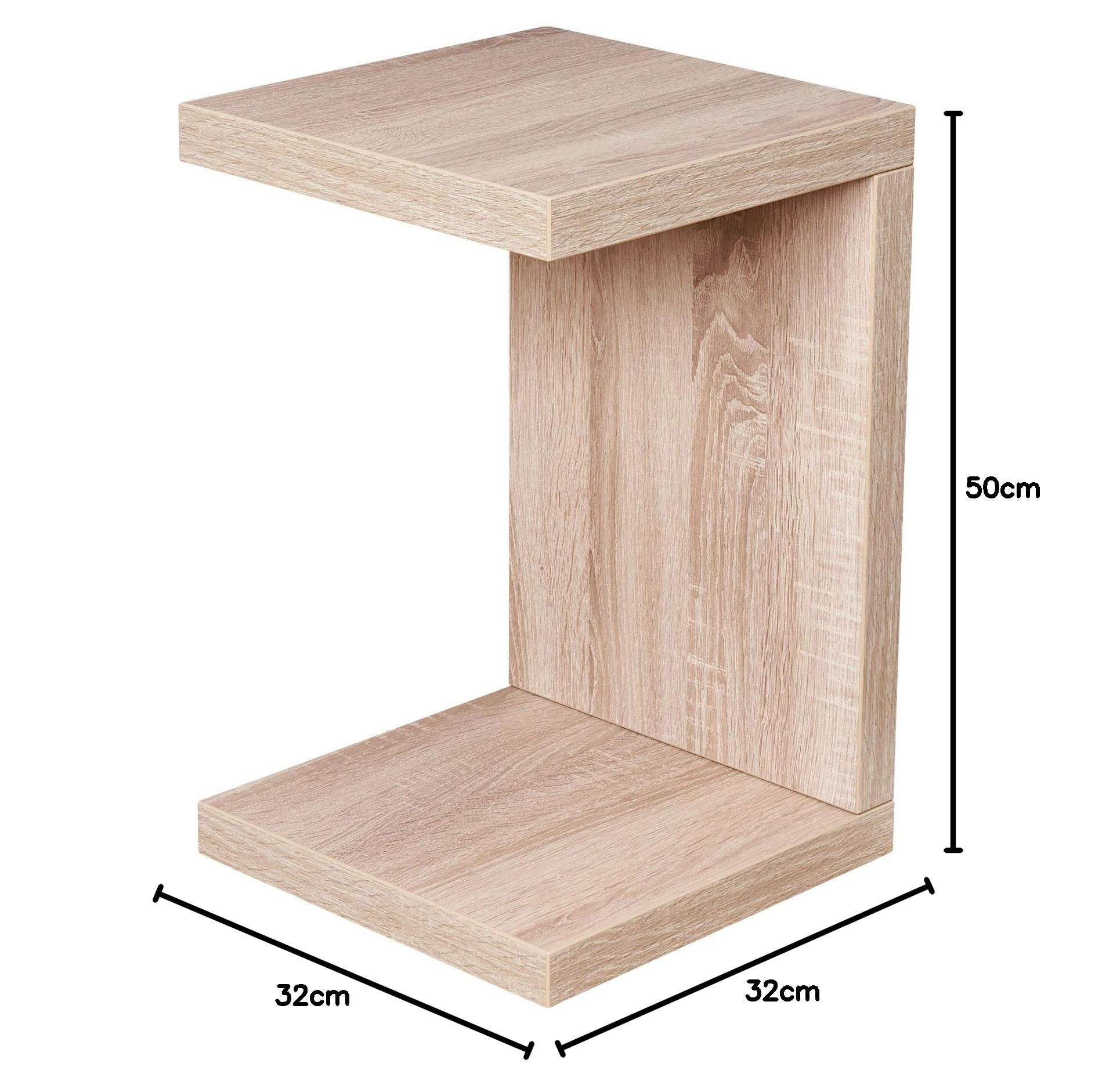 Ripley - MESA AUXILIAR DE MADERA AURA VENTITAS HOME