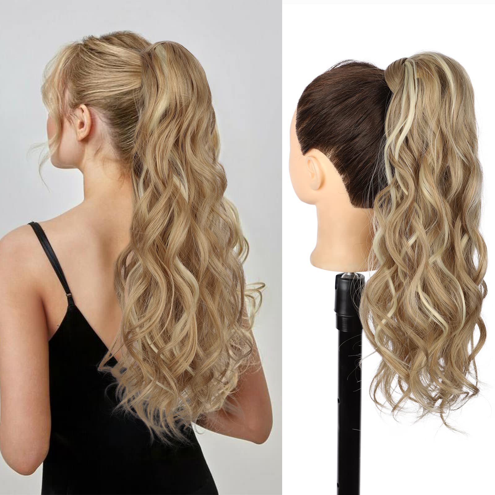 CHRSHN Blonde Ponytail 