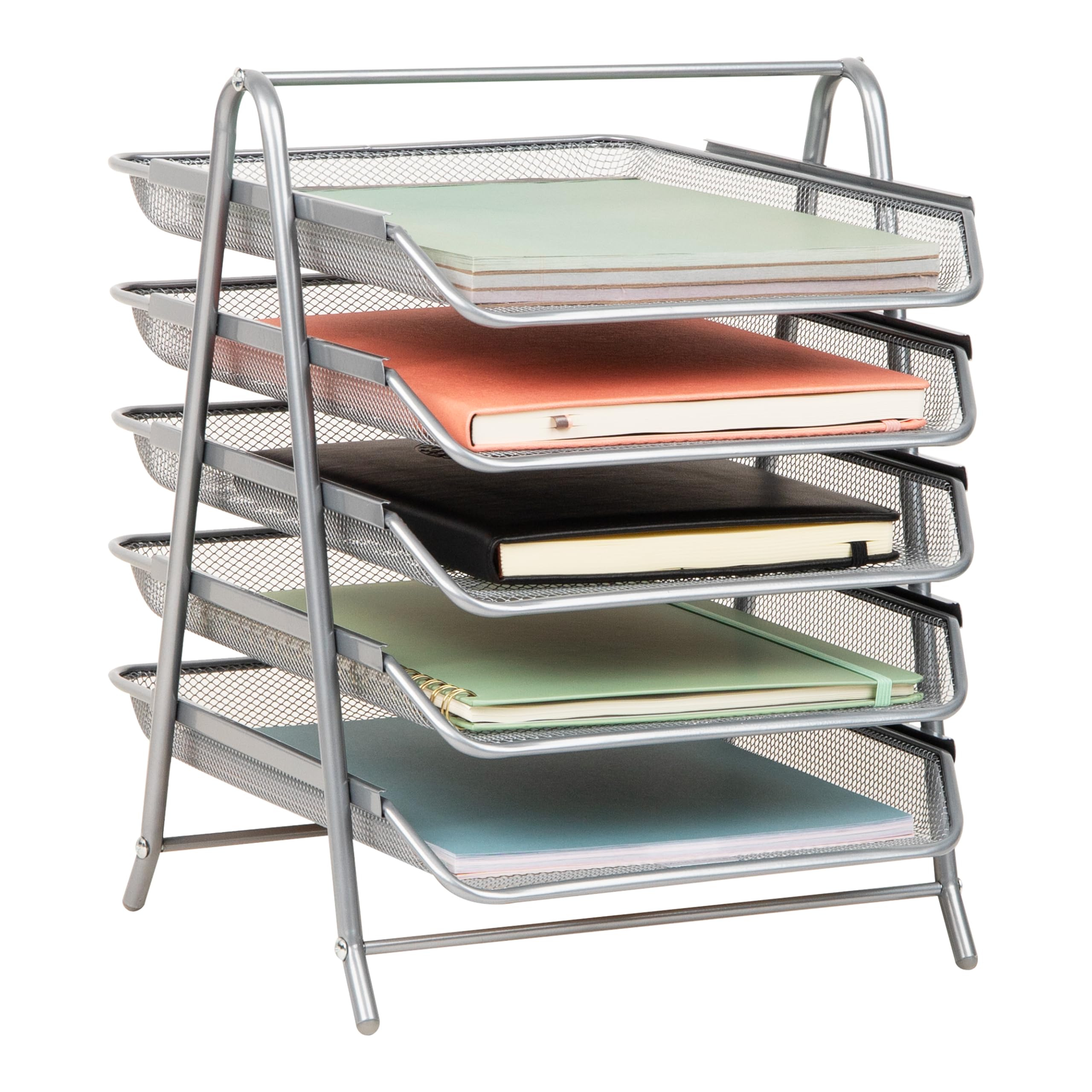 Aazon.co: Ind Reader A5CFILE-CLR 5 Copartent Vertical Acrylic File