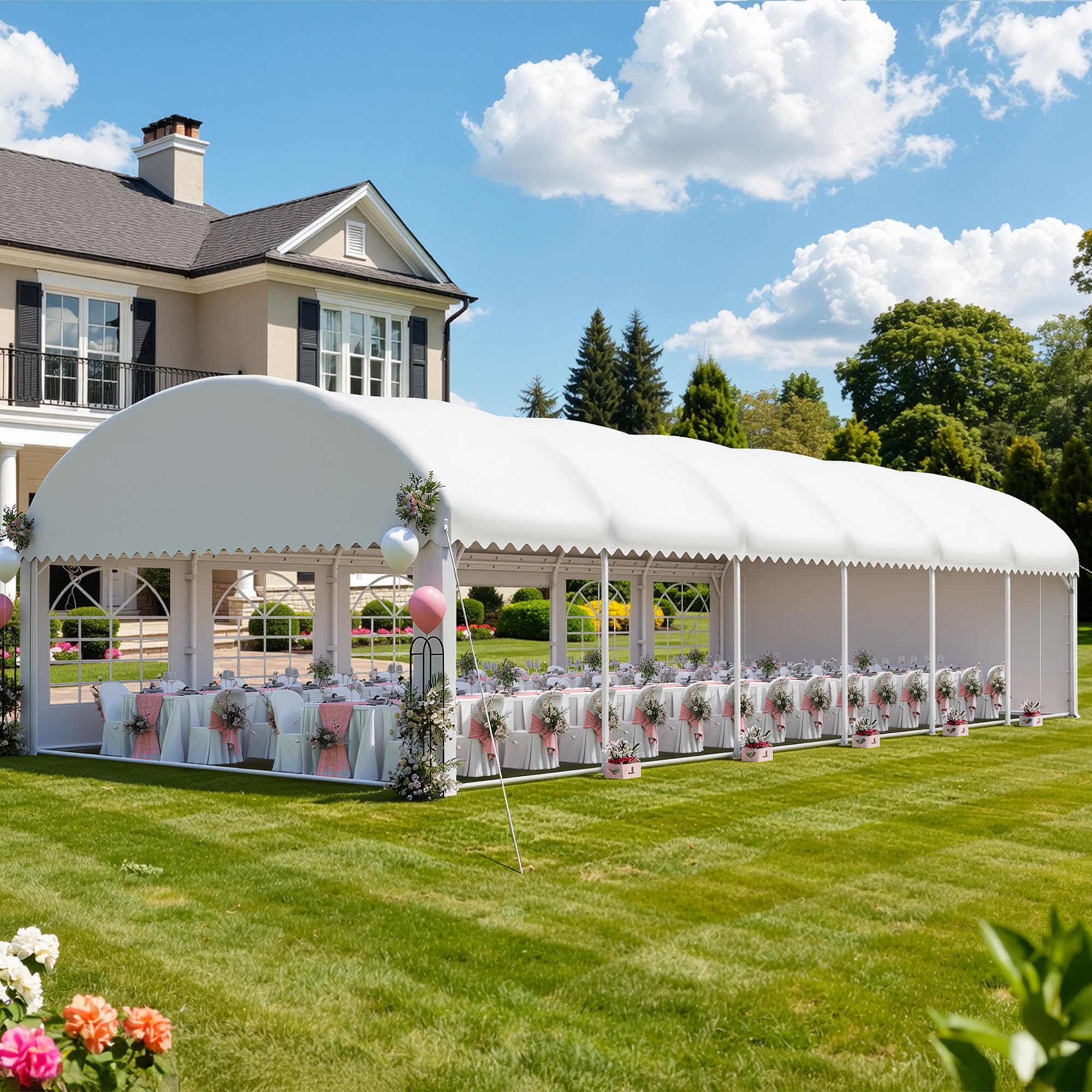 DWVO 20x40ft Party Tent Arch Top