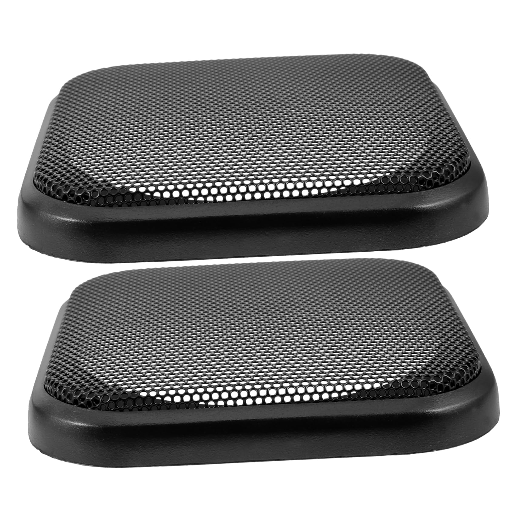 OUNONA Metal Square Speaker Grill Car Subwoofer Grill Cover Easy Install for 4 Inch Speakers
