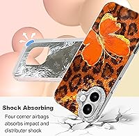Vista 123 de I-MGAE-IN-AR - Funda diseñada para iPhone 12 y 12 Pro, diseño de mariposa plateada brillante, funda protectora de poliuretano termoplástico, suave
