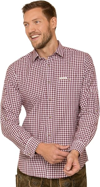 Stockerpoint Herren Trachtenhemd Campos3 I Größe S-4XL I Traditionelles & modernes Design I Atmungsaktiv & pflegeleicht I Hochwertige Verarbeitung I Perfekt für Trachten & Festlichkeiten - 2