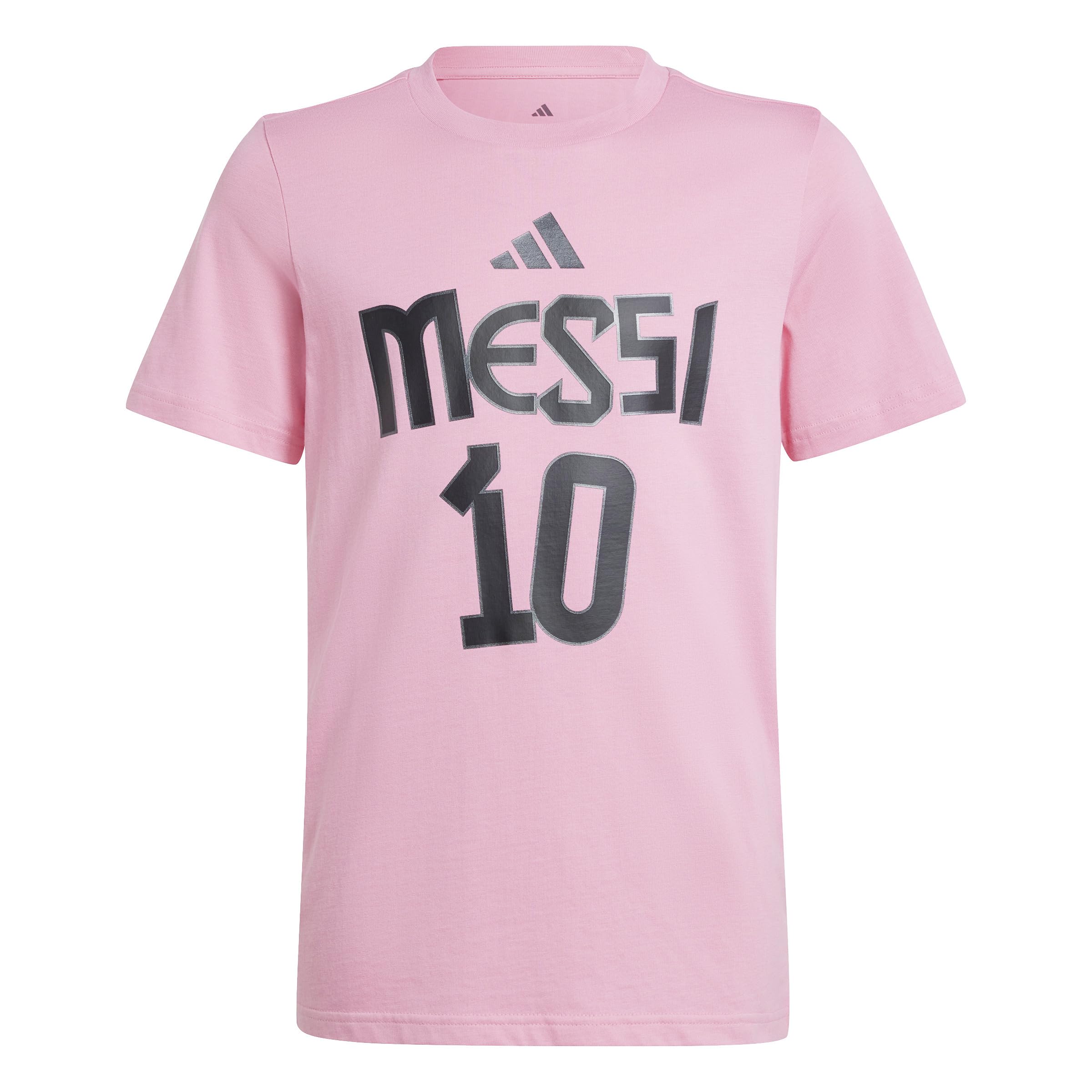 adidas Messi Name & Number Graphic T-Shirt Maglietta Grafica con Nome e Numero Messi Bambini e Ragazzi