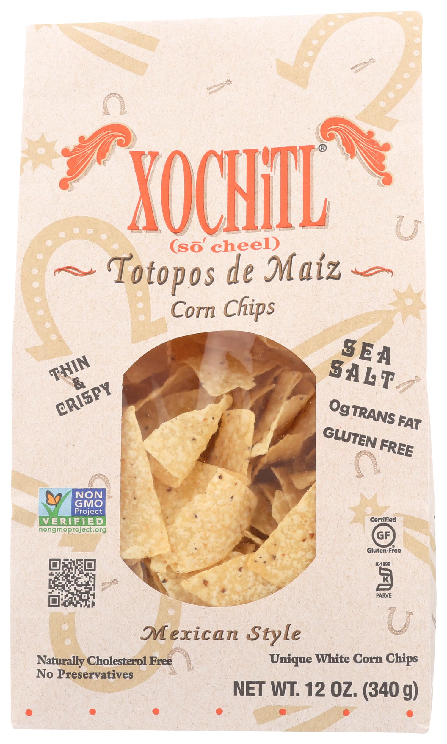 Amazon.com: Xochitl Corn Chips, Totpos de Maíz, 12 Oz