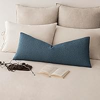 Vista 51 de Foindtower Fundas de almohada decorativas con textura de boucle, fundas de almohada sólidas, neutrales, suaves y acogedoras para silla, sofá