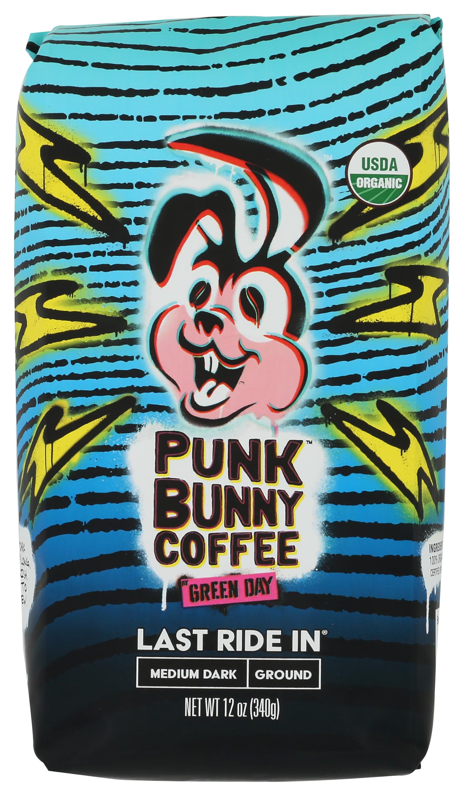 Amazon.com : Punk Bunny Coffee Dark Medium Roast, Organic Ground