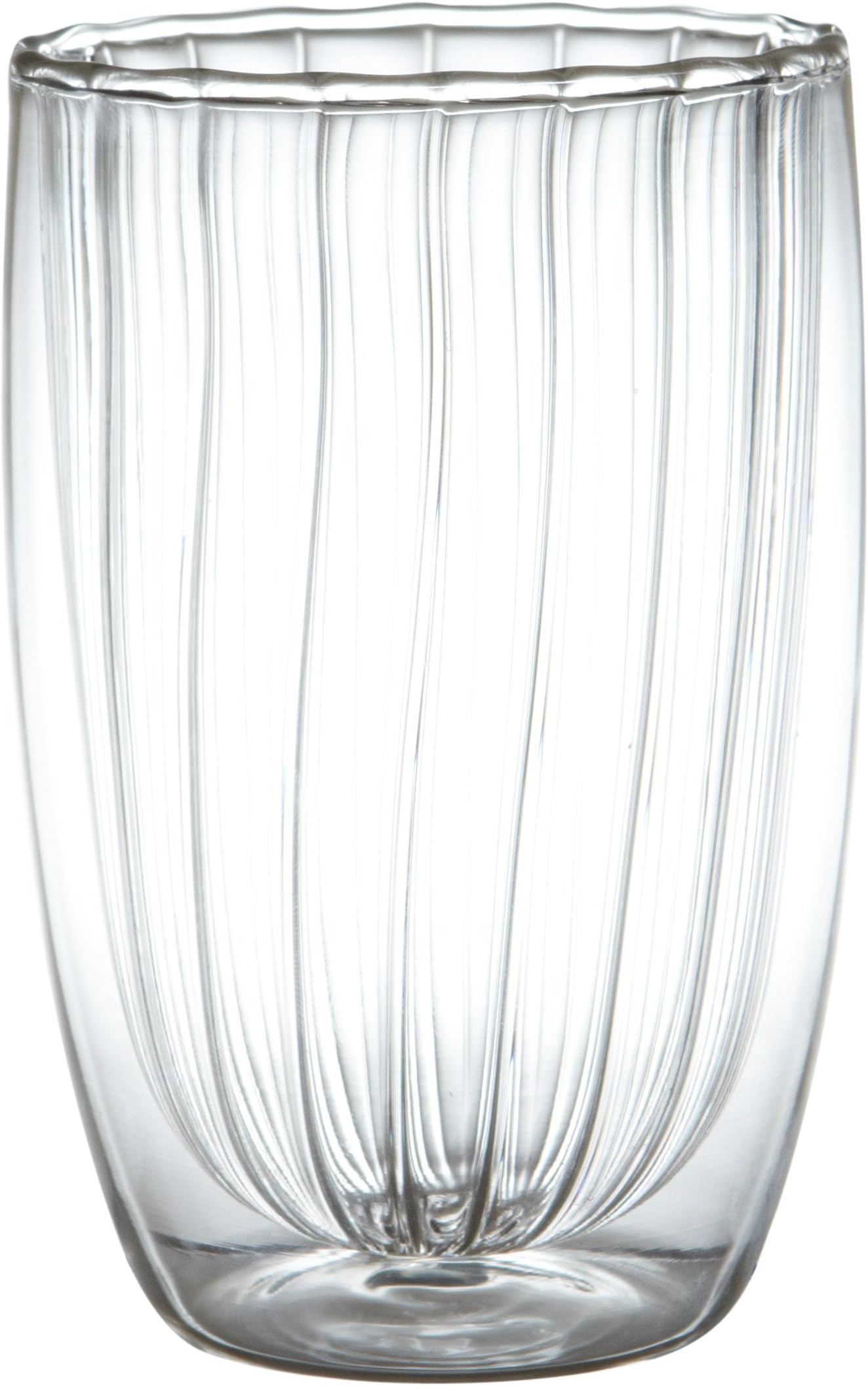 12-Ounce Double Wall Glass Cup, Set of 2