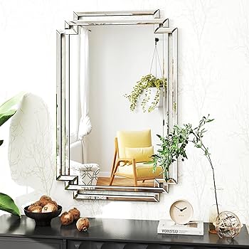 Amazon.com: Autdot Decorative Mirror for Wall Decor, 24