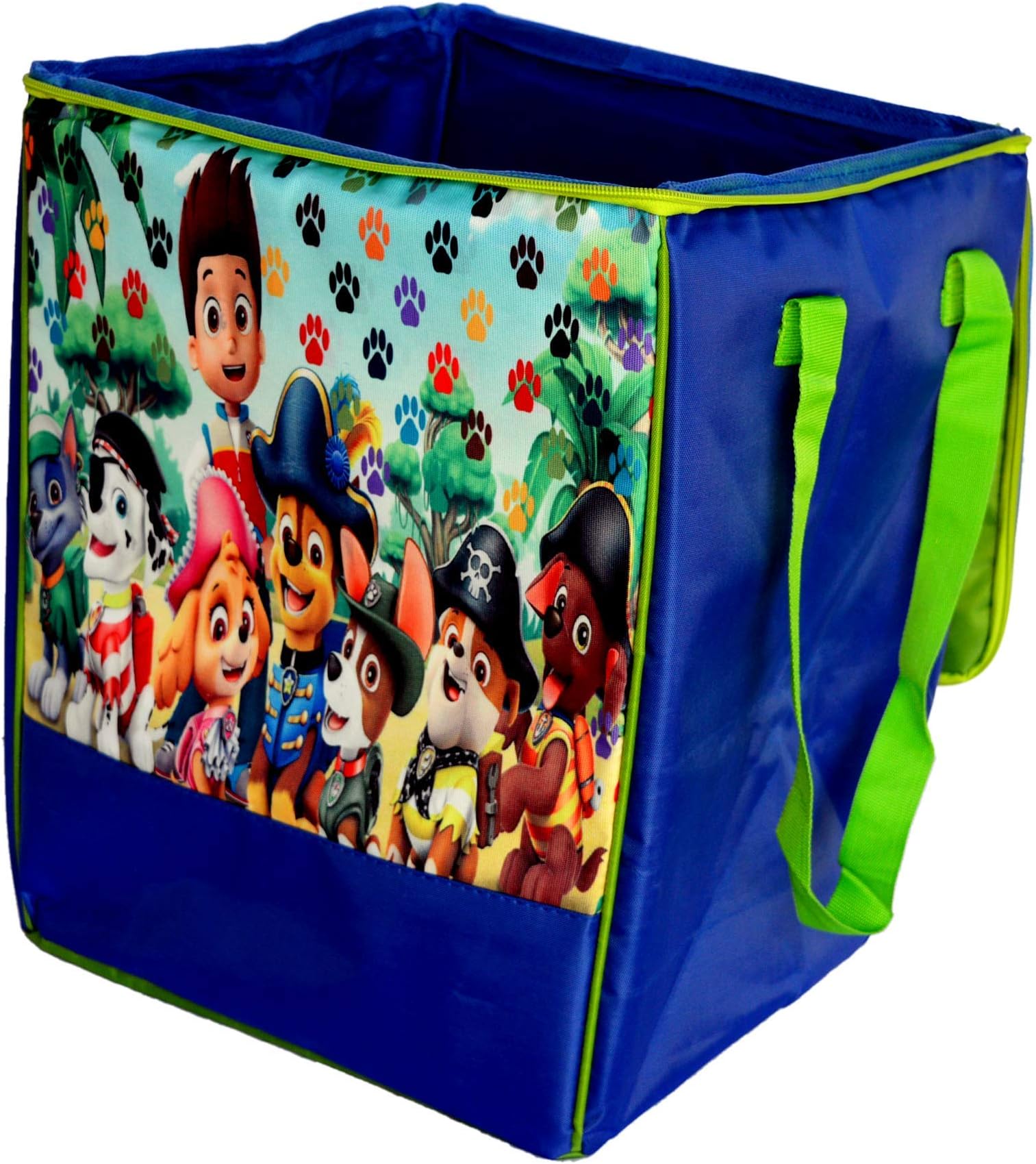 Savri Kids shopee Kid's Paw Patrol Design Shoppe Storage Box (Blue and Green)