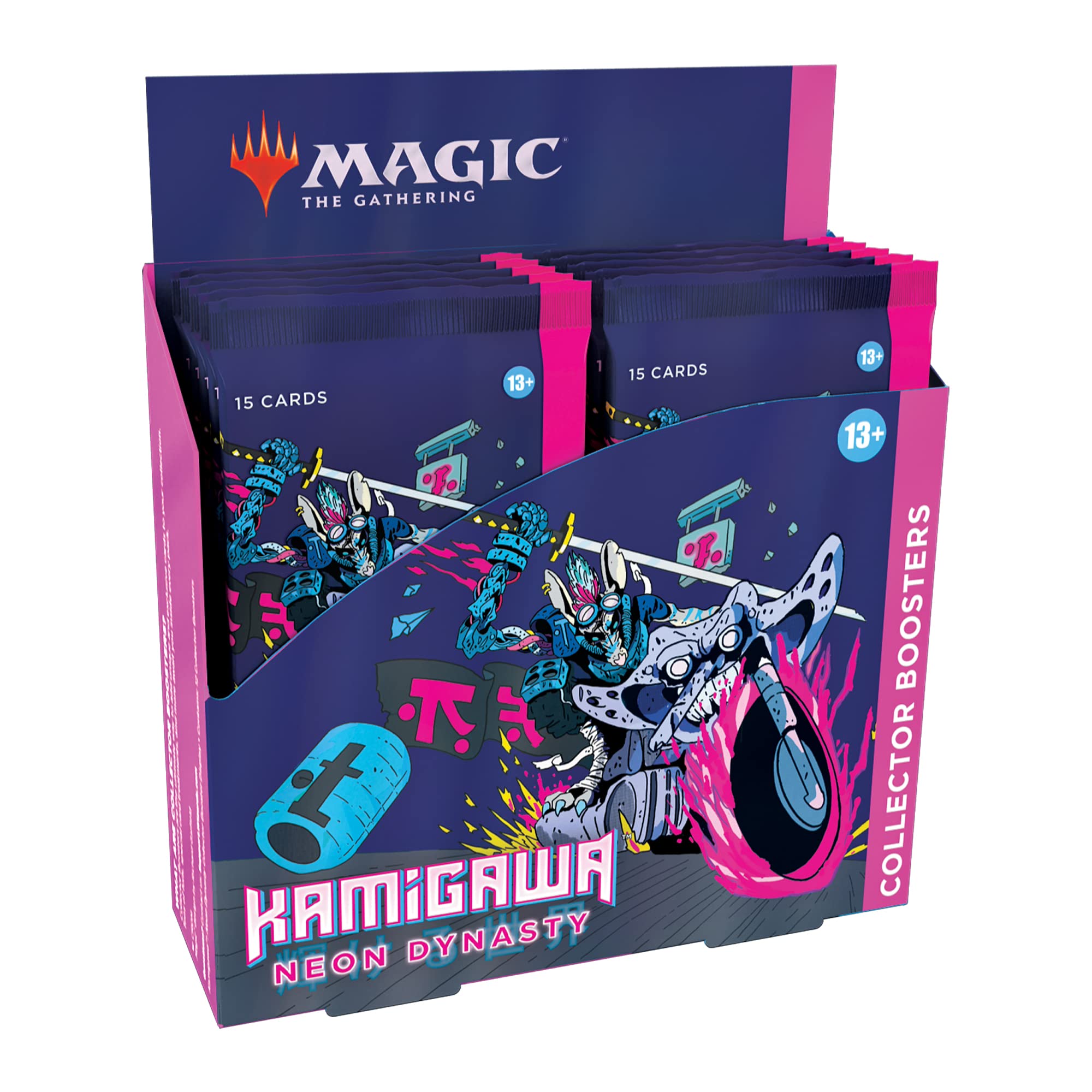 Magic The Gathering Kamigawa Neon Dynasty Collector Booster Box, 12