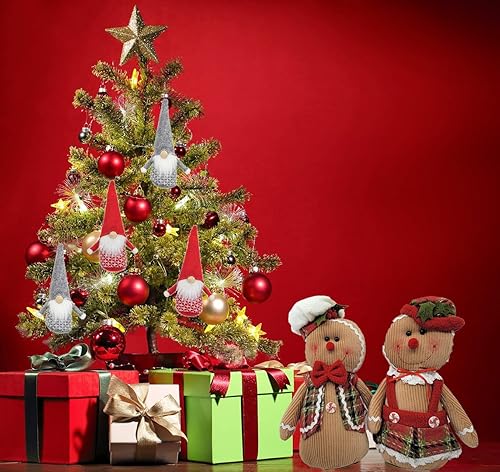 Miniatura 4 de Oak Street Wholesale Peluche navideño de jengibre para niños y niñas decoración del hogar para las vacaciones tela con parte inferior pesada 12