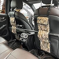 Vista 7 de mydays - Soporte organizador de pistolas para parte trasera de asiento frontal de vehículo para rifles de caza escopetas (color camuflaje)