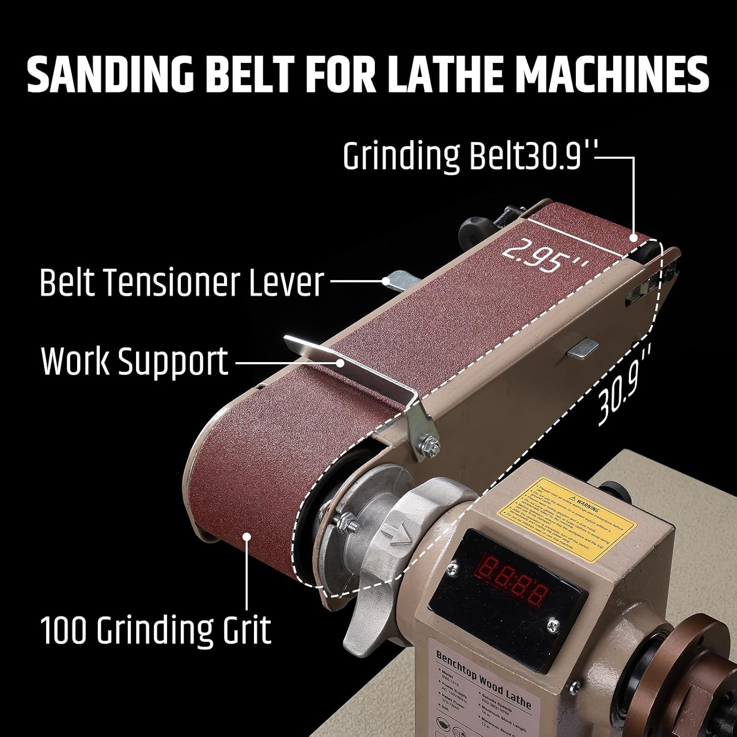 Belt Sanding and Wood Turning Lathe
