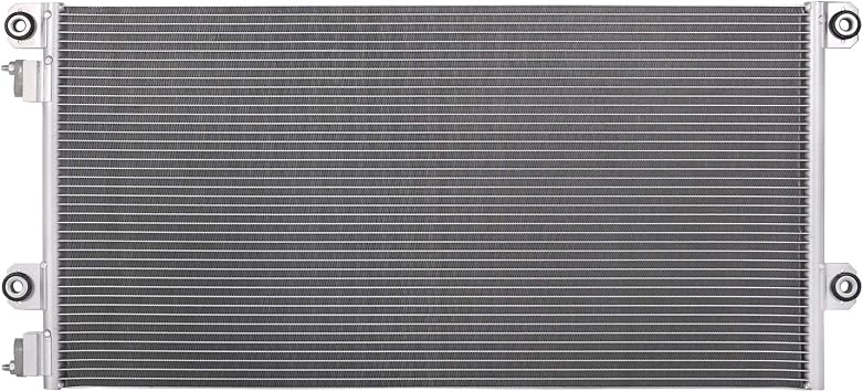 Lynol Cooling System Premium Complete Aluminum AC Condenser Replacement Compatible With VHD VN VNL WI Mack CHU CXU GU 32 3/8" x 16 3/16" Core
