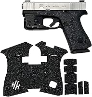Vista 8 de Handleitgrips Handgun Grip Tape Compatible with Glock 43x and Glock 48 - Rubber Pistol Grip Wrap Tape, Easy Install Accessories, Veteran Owned, Made