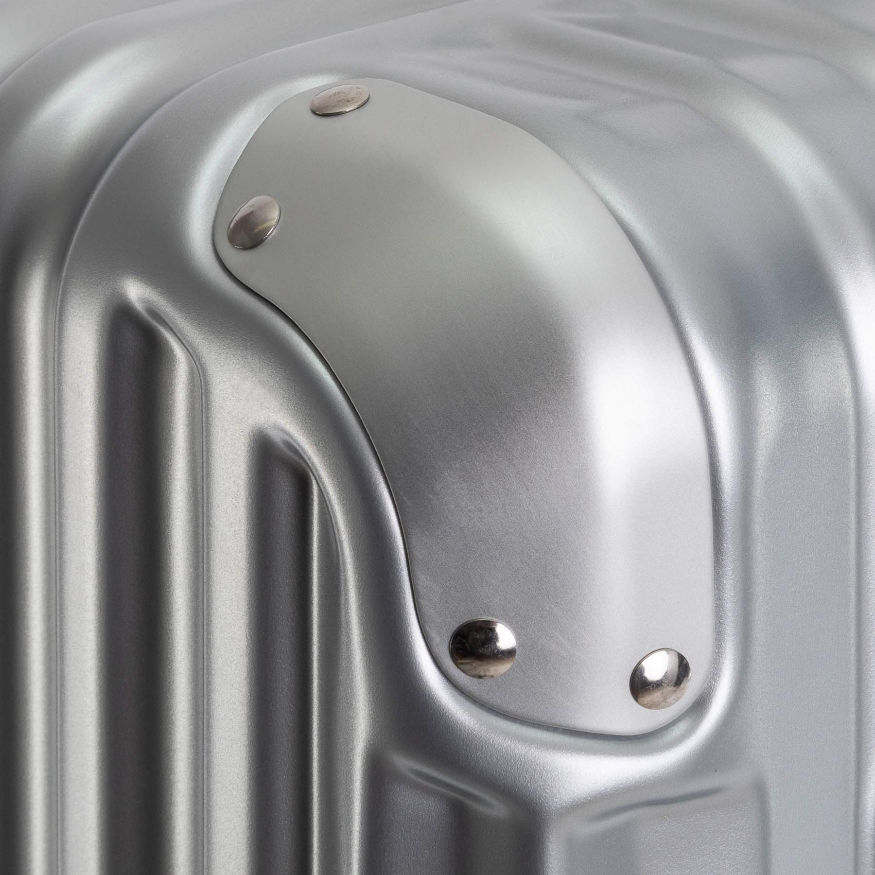 Travelhouse London T1169 walizka podróżna na kółkach, z aluminiową ramą, różne rozmiary i kolory, srebro, Duża walizka XL, walizka