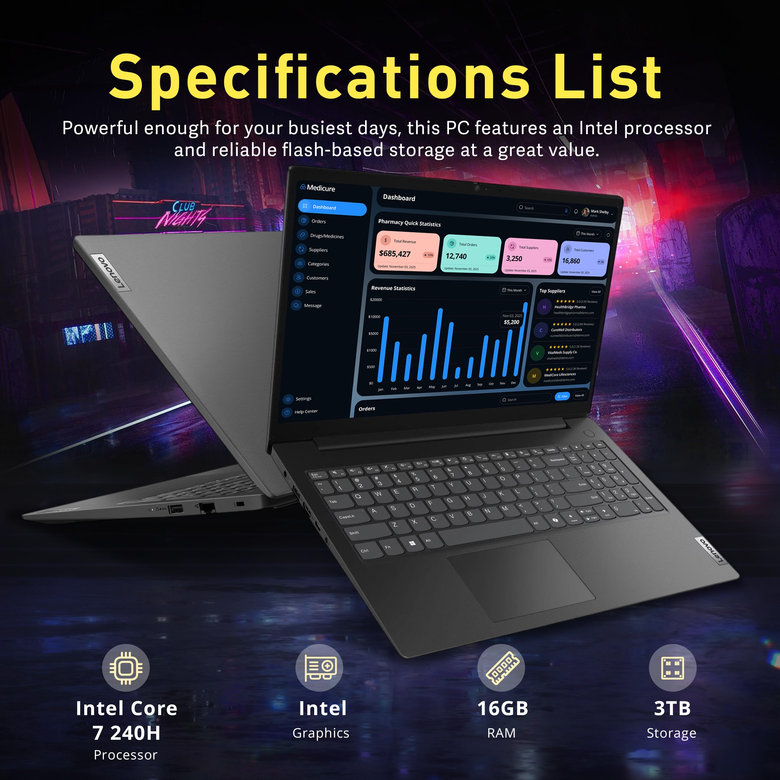 Amazon.com: Lenovo V15 Gen 5 15.6
