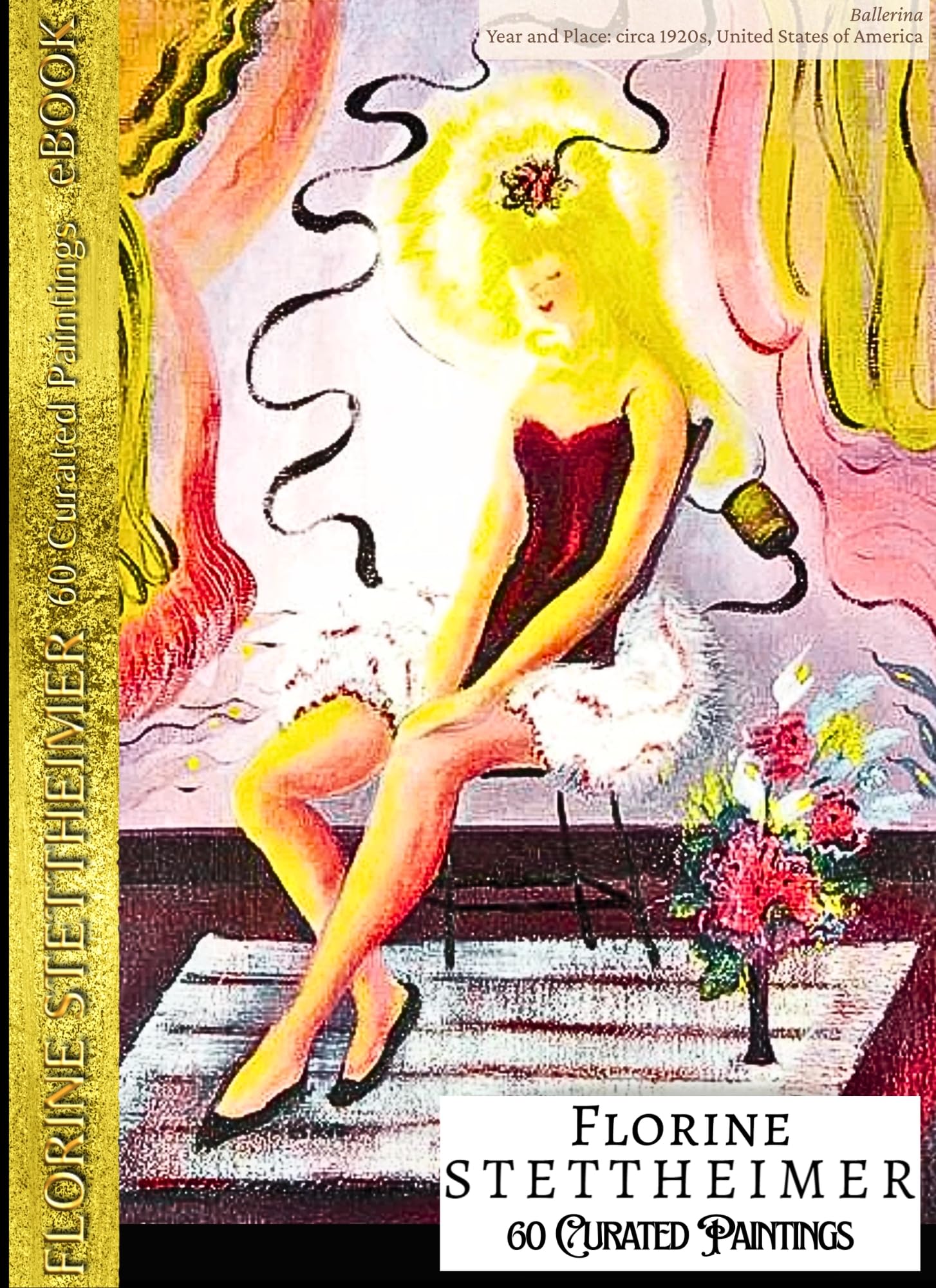Florine Stettheimer 60 curated paintings luxury coffee table book eBook