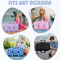 Borsone Sportivo Kasgo Per Bambini 26.5L - Impermeabile Con Compartimento Scarpe, Design Farfalla