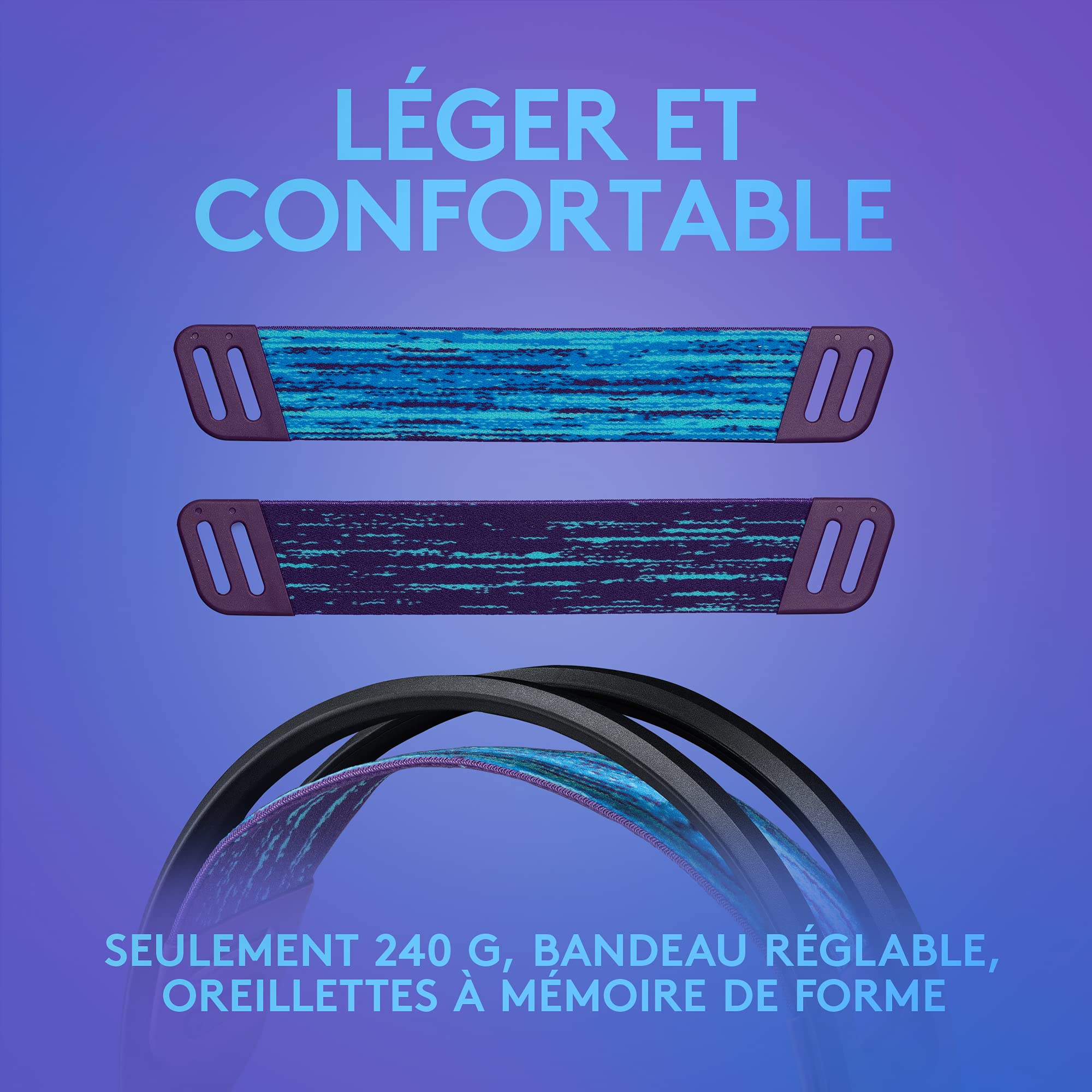 Logitech G G335 Casque Gamer Filaire, avec Micro, Prise Audio 3,5 mm, Ecouteurs Mousse à Mémoire de Forme, Léger, Compatible avec PC, PlayStation, Xbox, Nintendo Switch & Switch 2 - Noir