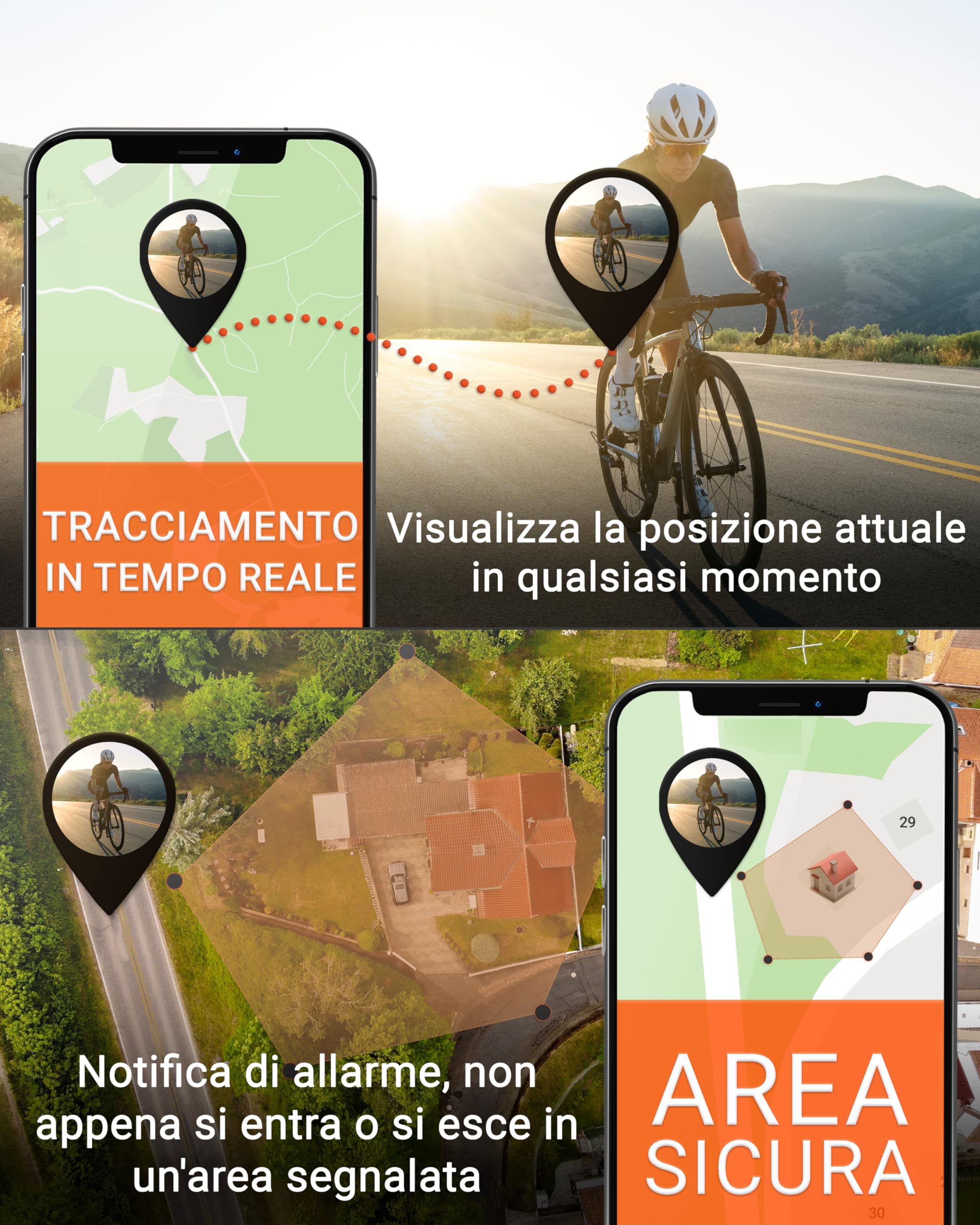 PAJ GPS EASY Finder 4G + Sella per Bicicletta con Supporto Incluso - con Tecnologia Cloud Comfort - Localizzatore GPS per Biciclette, e-bike, MTB e molto Altro Ancora - Localizzatore GPS Antifurto